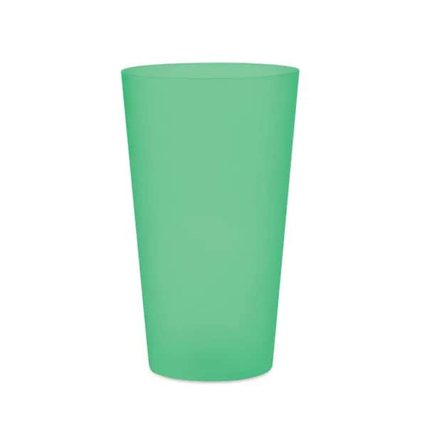 Wiederverwendbarer Becher 500ml - FESTA LARGE - Transparent Grün