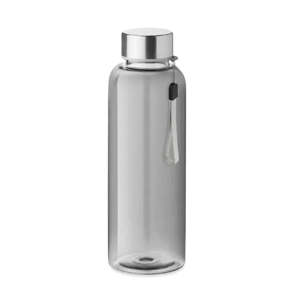 RPET-Flasche 500ml - UTAH RPET - Transparent Grau