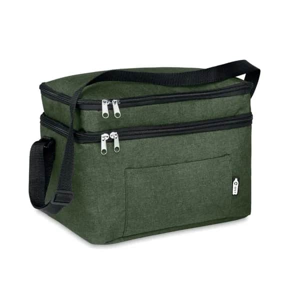 RPET Kühltasche - ICECUBE - Dunkelgrün