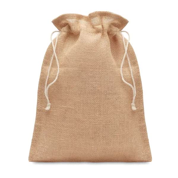 Kleine Jute Tasche 14x22 cm - JUTE SMALL - Beige