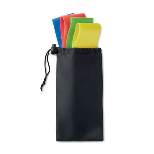 Fitnessbänder 4er Set - FITBAND - Schwarz