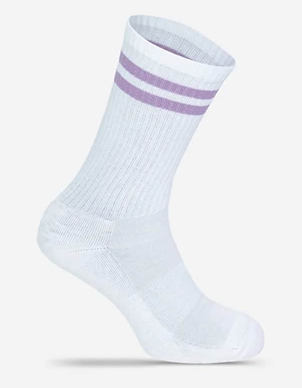 Tennis Socks - White/Lilac