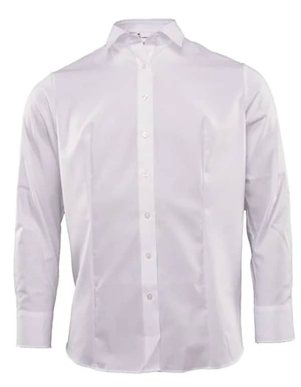 Women´s Blouse Comfort Fit Long Sleeve - White