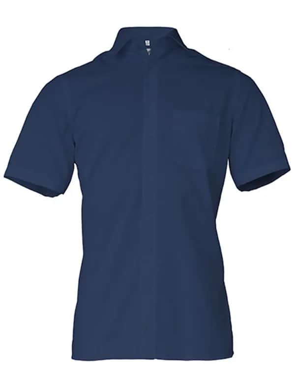 Men´s Shirt Comfort Fit Short Sleeve - Navy
