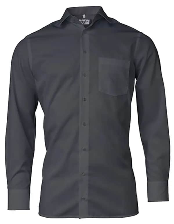 Men´s Shirt Comfort Fit Long Sleeve - Anthracite