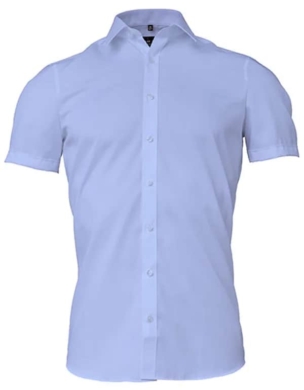 Men´s Shirt Body Fit Short Sleeve - Blue