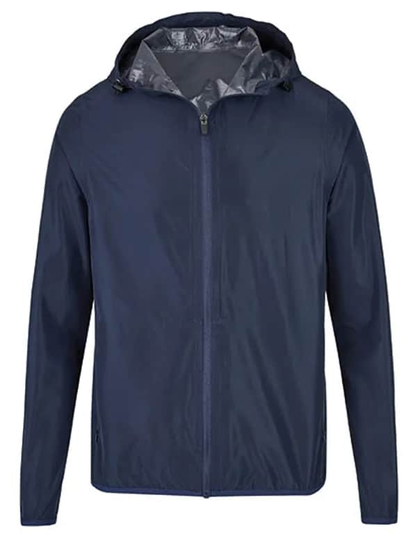 my mate - Unisex Hooded Windbreaker - Navy