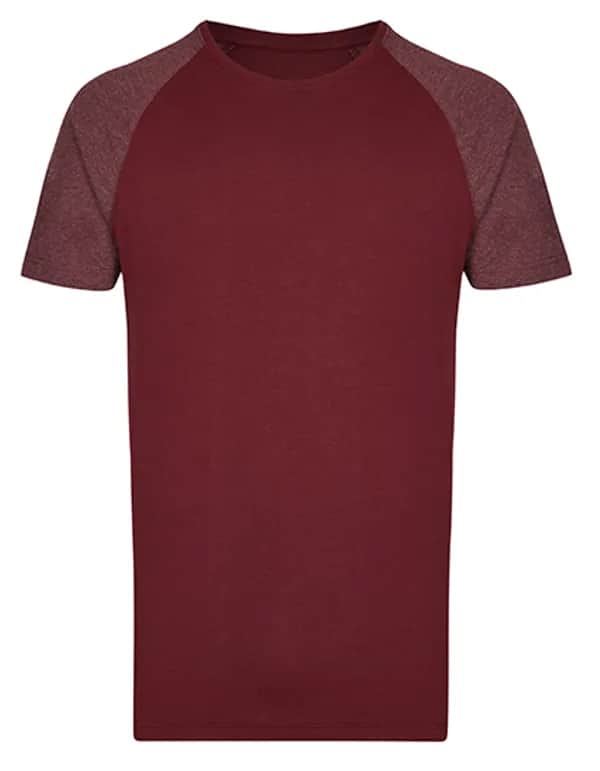 my mate - Men´s Long Tee - Burgundy/Heather Burgundy