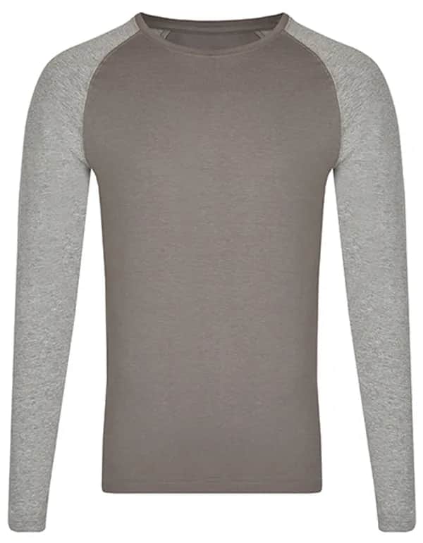 my mate - Unisex Long Sleeve - Grey Solid/Heather Grey