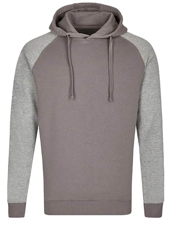 my mate - Men´s No Pocket Hoody - Grey Solid/Heather Grey
