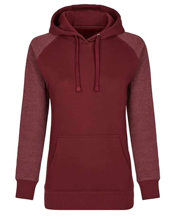 my mate - Ladies´ Hoody - Burgundy/Heather Burgundy