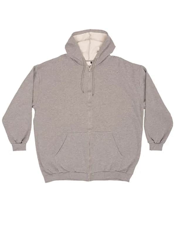 Unisex Zip-Jacket - Heather Grey