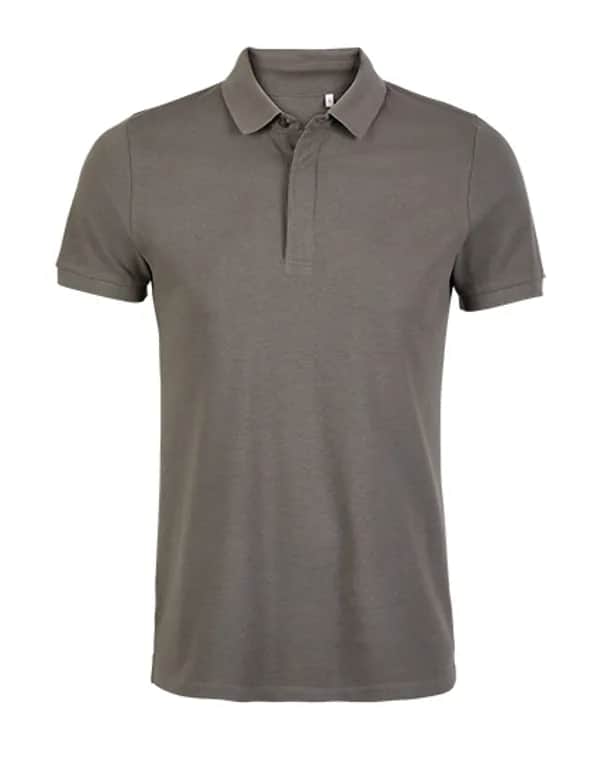 Men´s Piqué Polo Shirt Owen - Soft Gray