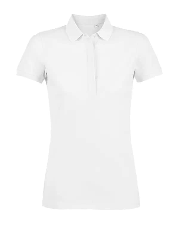 Women´s Piqué Polo Shirt Owen - Optic White