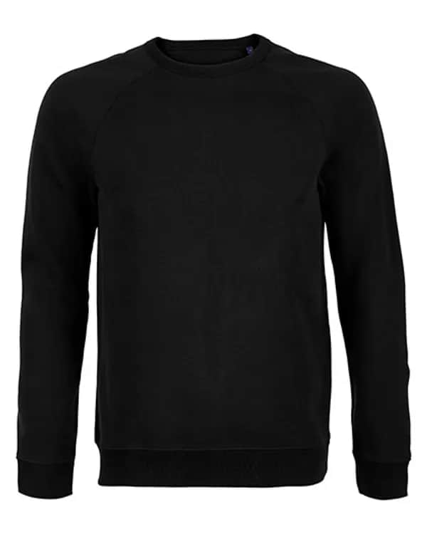 Men´s French Terry Sweatshirt Nelson - Deep Black
