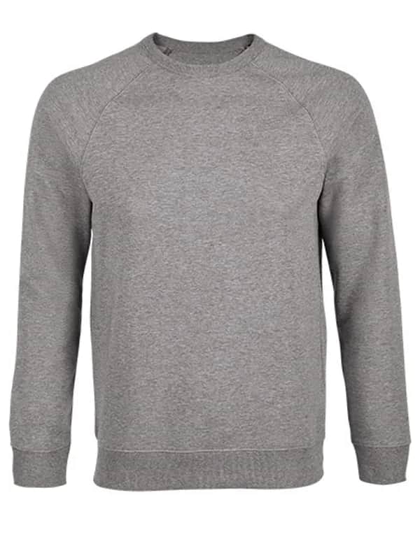 Men´s French Terry Sweatshirt Nelson - Gray Melange
