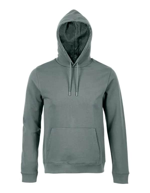 Men´s French Terry Hoodie Nicholas - Dusty Green