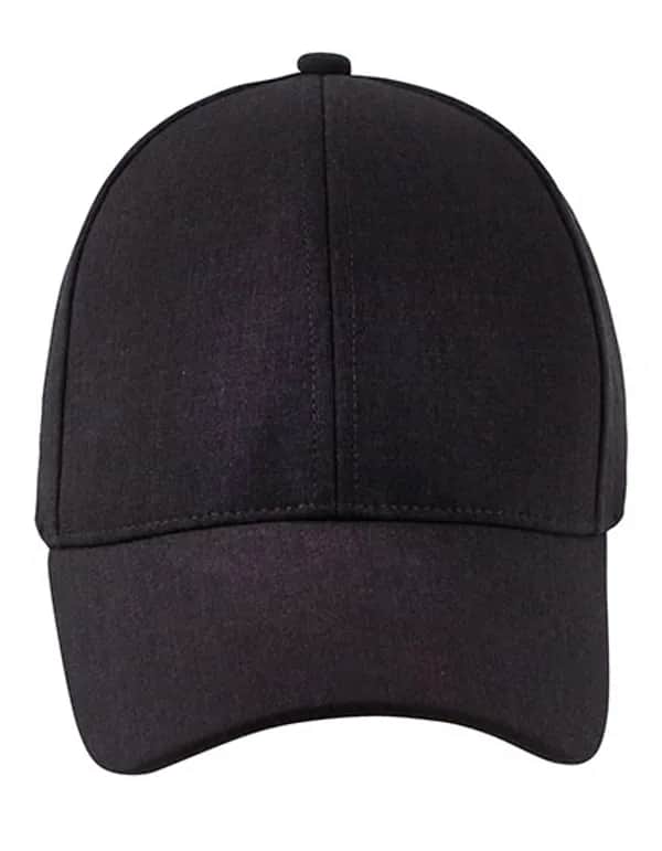 Six Panel Cap Tom - Anthracite Melange