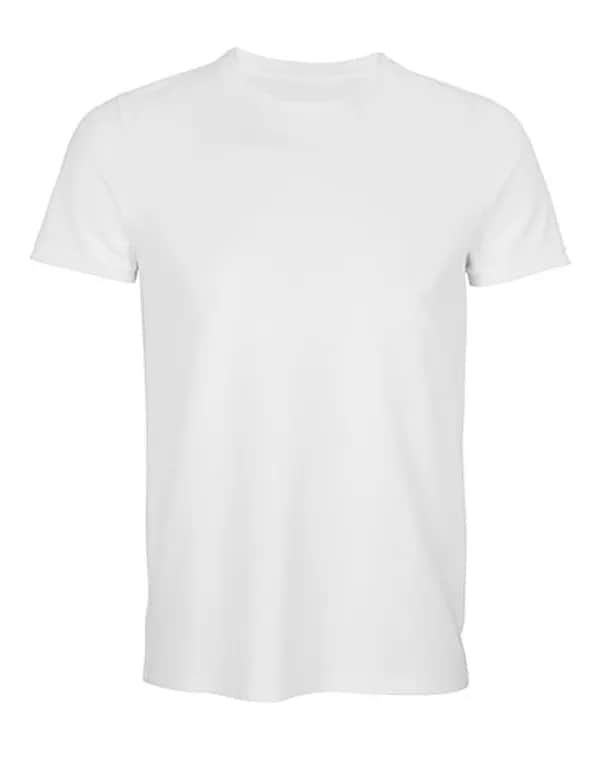 Unisex Cotton Piqué T-Shirt Loris - Optic White