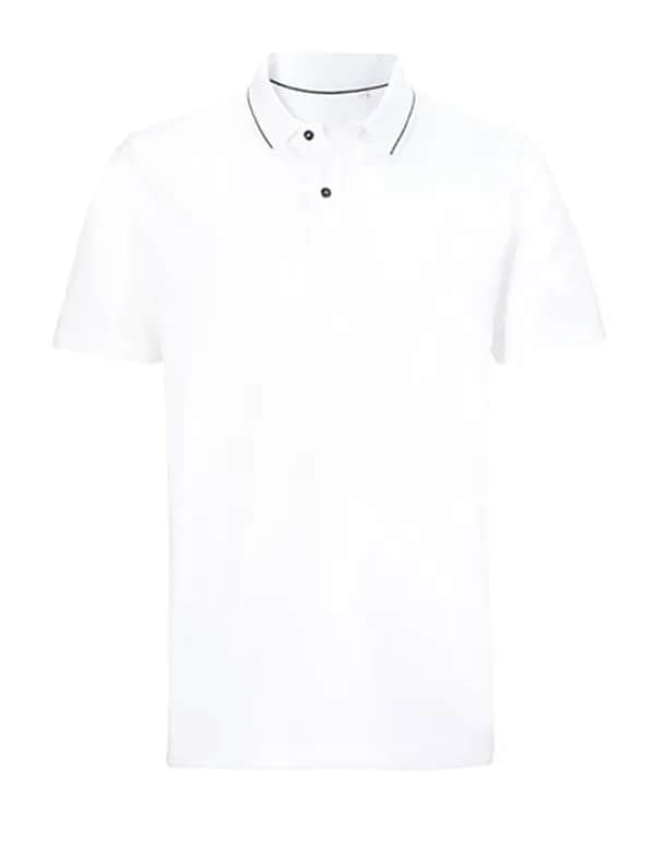 Unisex Piqué Polo Shirt Orel - Optic White