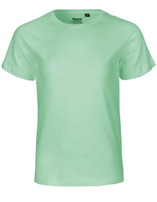 Kids´ Short Sleeve T-Shirt - Dusty Mint