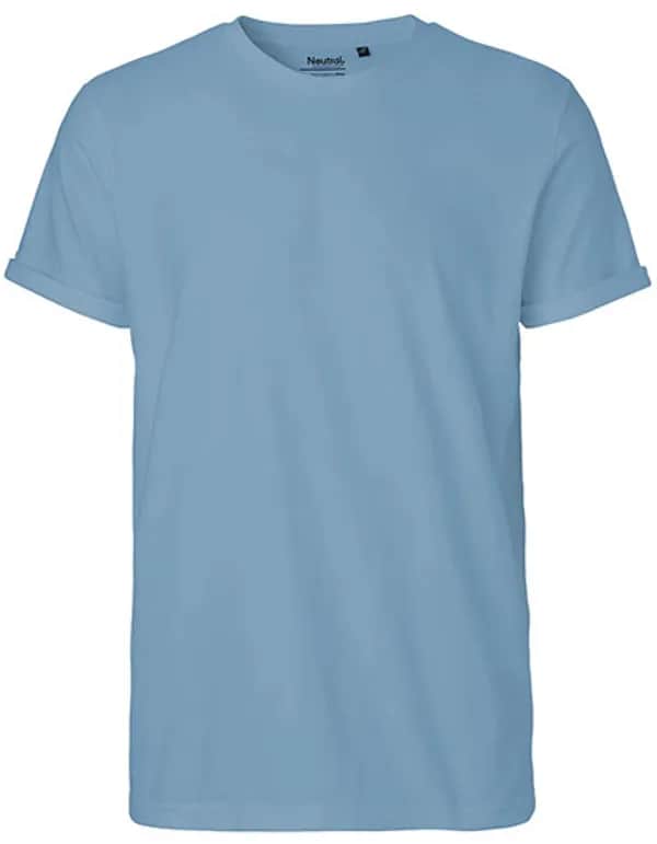 Men´s Roll Up Sleeve T-Shirt - Dusty Indigo
