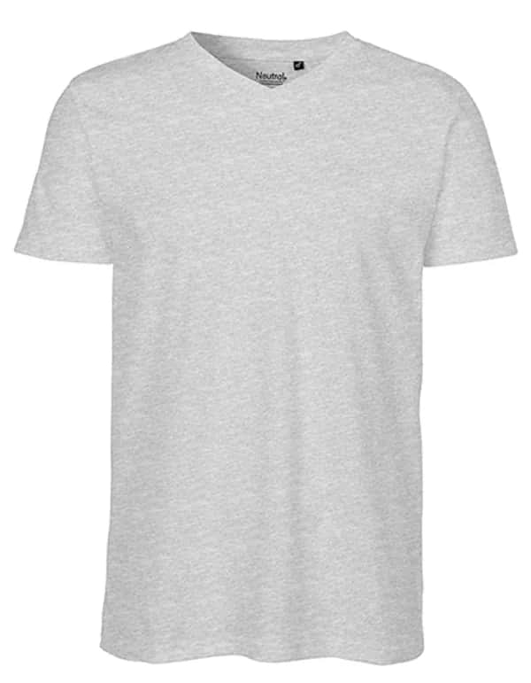 Men´s V-Neck T-Shirt - Sport Grey