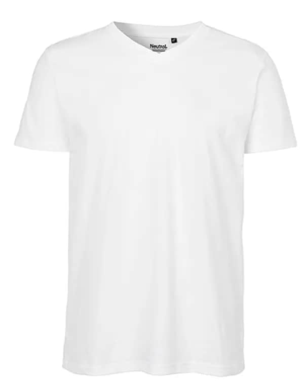Men´s V-Neck T-Shirt - White