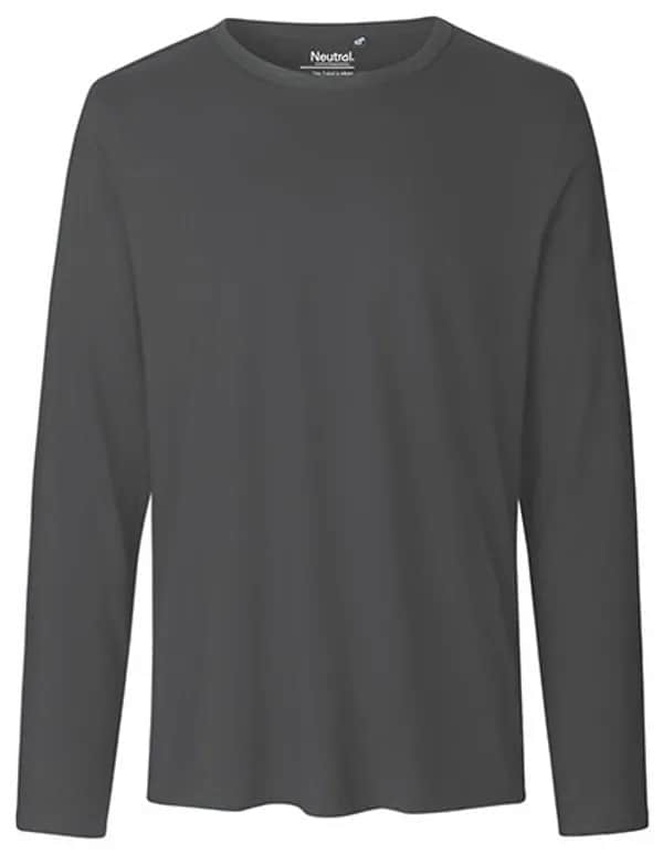 Men´s Long Sleeve T-Shirt - Charcoal