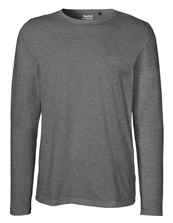 Men´s Long Sleeve T-Shirt - Dark Heather