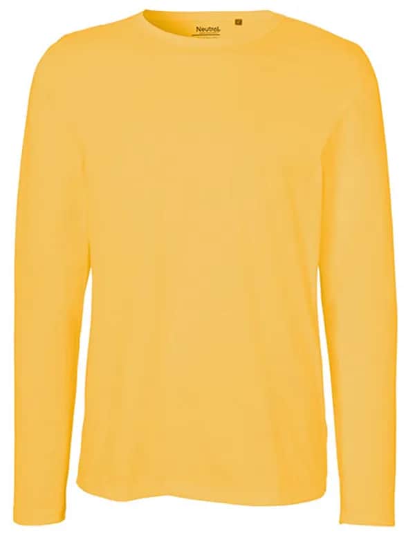 Men´s Long Sleeve T-Shirt - Yellow