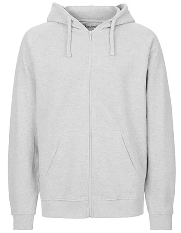 Men´s Zip Hoodie - Ash Grey