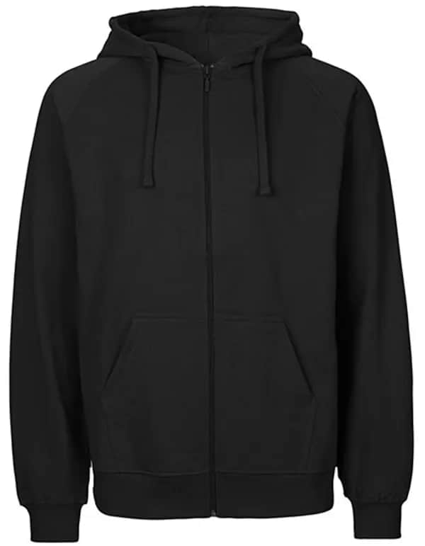 Men´s Zip Hoodie - Black