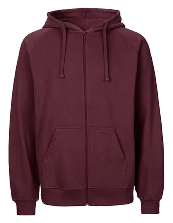 Men´s Zip Hoodie - Bordeaux