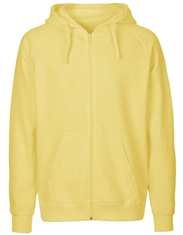 Men´s Zip Hoodie - Dusty Yellow