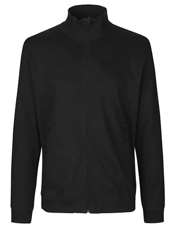 Unisex High Neck Jacket - Black