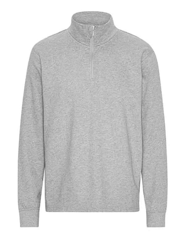Unisex Quarter Zip Sweatshirt - Sport Grey