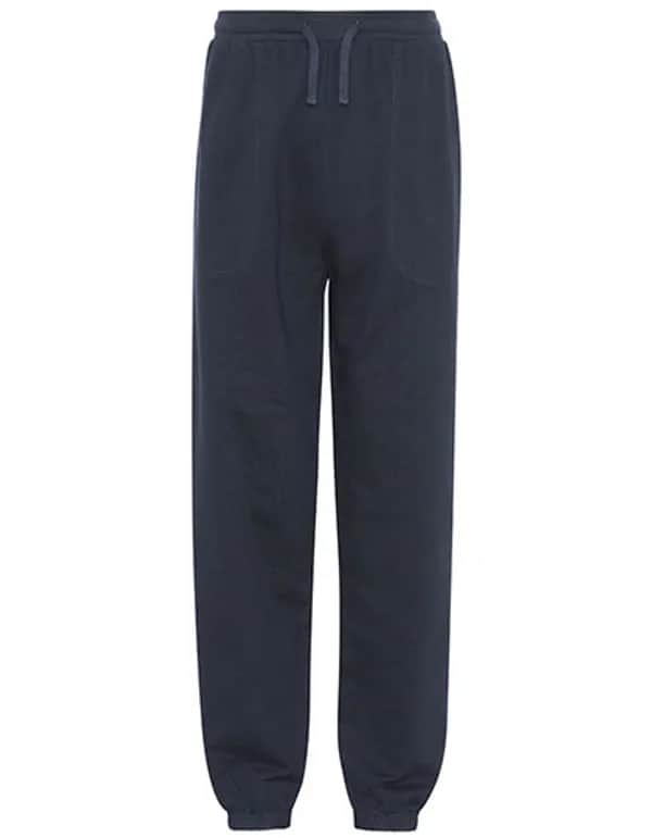 Unisex Sweatpants With Elastic Cuff - Navy