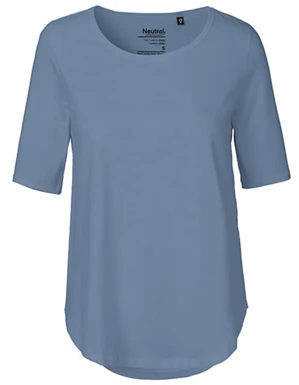 Ladies´ Half Sleeve T-Shirt - Dusty Indigo