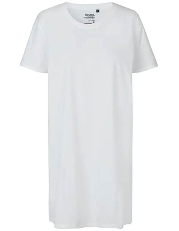 Ladies´ Long Length T-Shirt - White