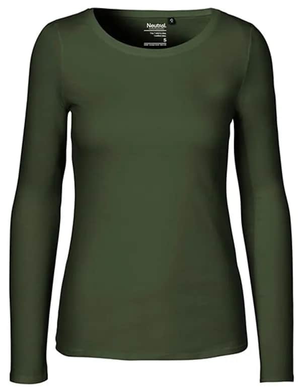 Ladies´ Long Sleeve T-Shirt - Military