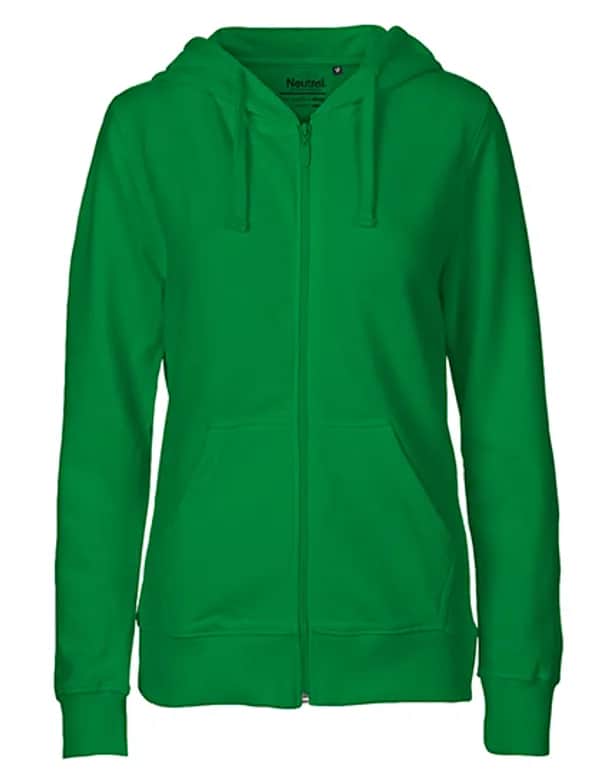 Ladies´ Zip Hoodie - Green