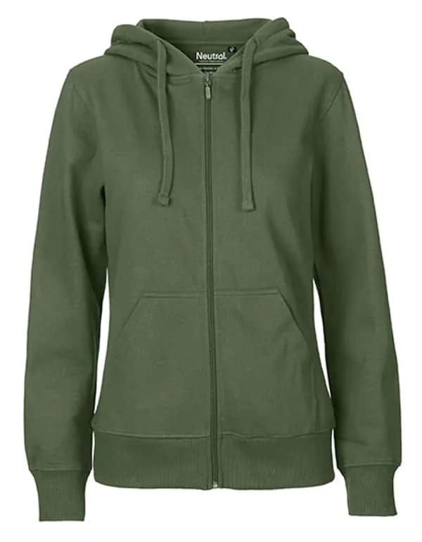 Ladies´ Zip Hoodie - Military