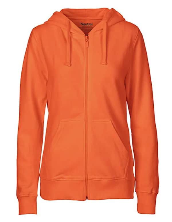 Ladies´ Zip Hoodie - Orange
