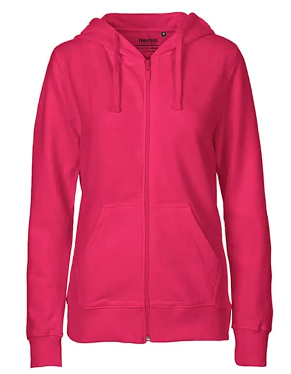 Ladies´ Zip Hoodie - Pink