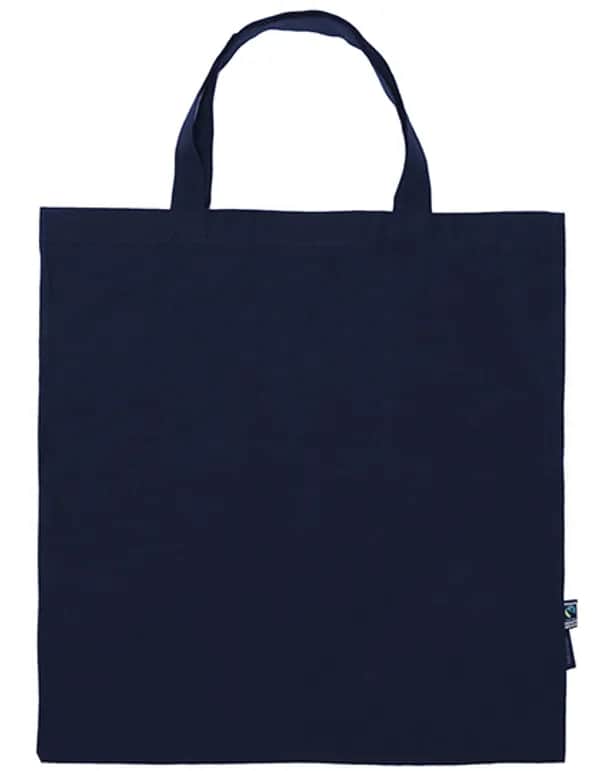 Shopping Bag Short Handles - Navy