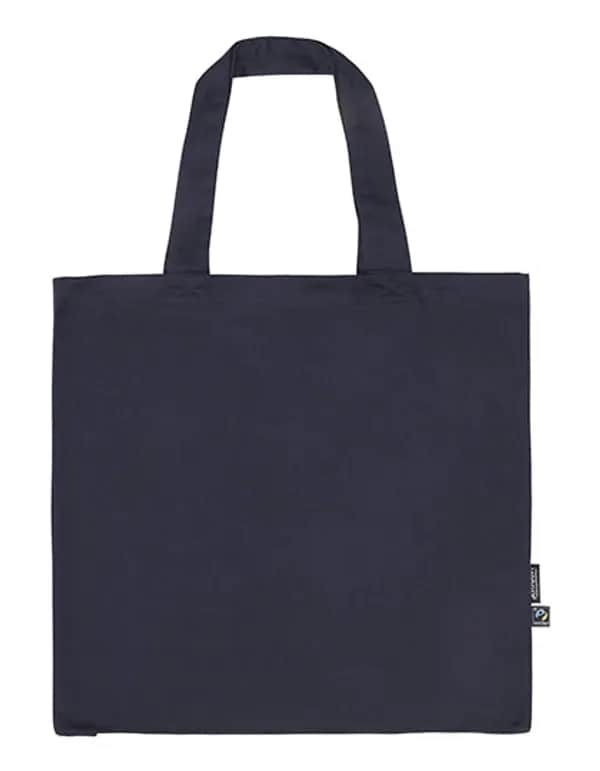 Twill Shopper Bag - Navy