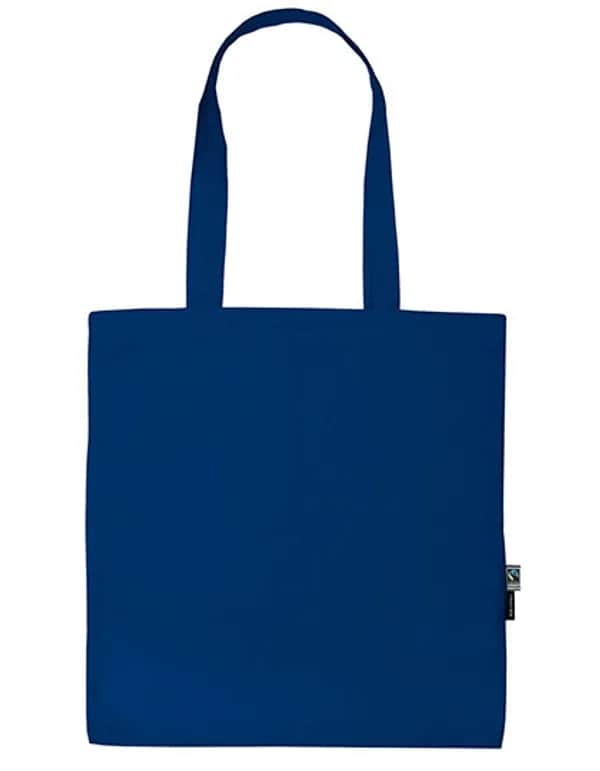 Shopping Bag With Long Handles - Royal