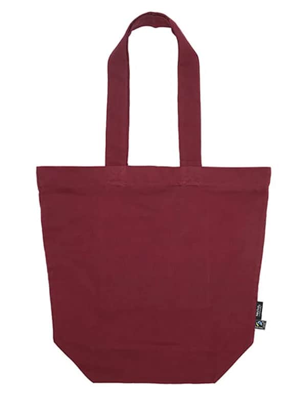 Panama Bag With Zipper - Bordeaux