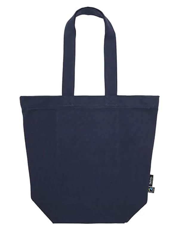 Panama Bag With Zipper - Navy